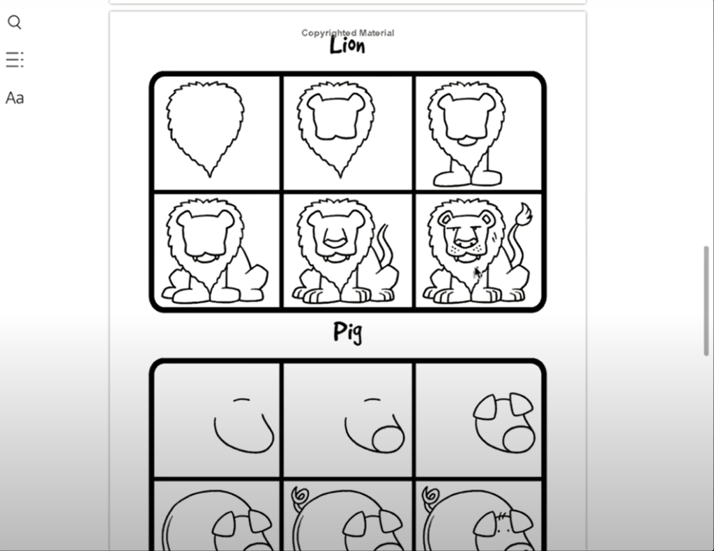 How to Draw book page 