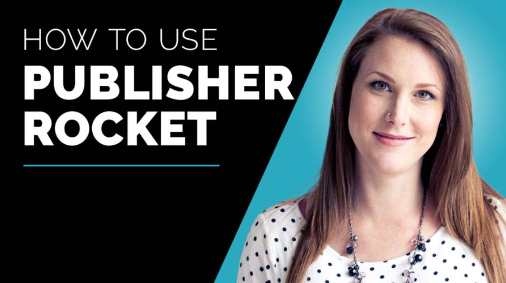 image of Rachel Harrison-Sund with text "How to Use Publisher Rocket"