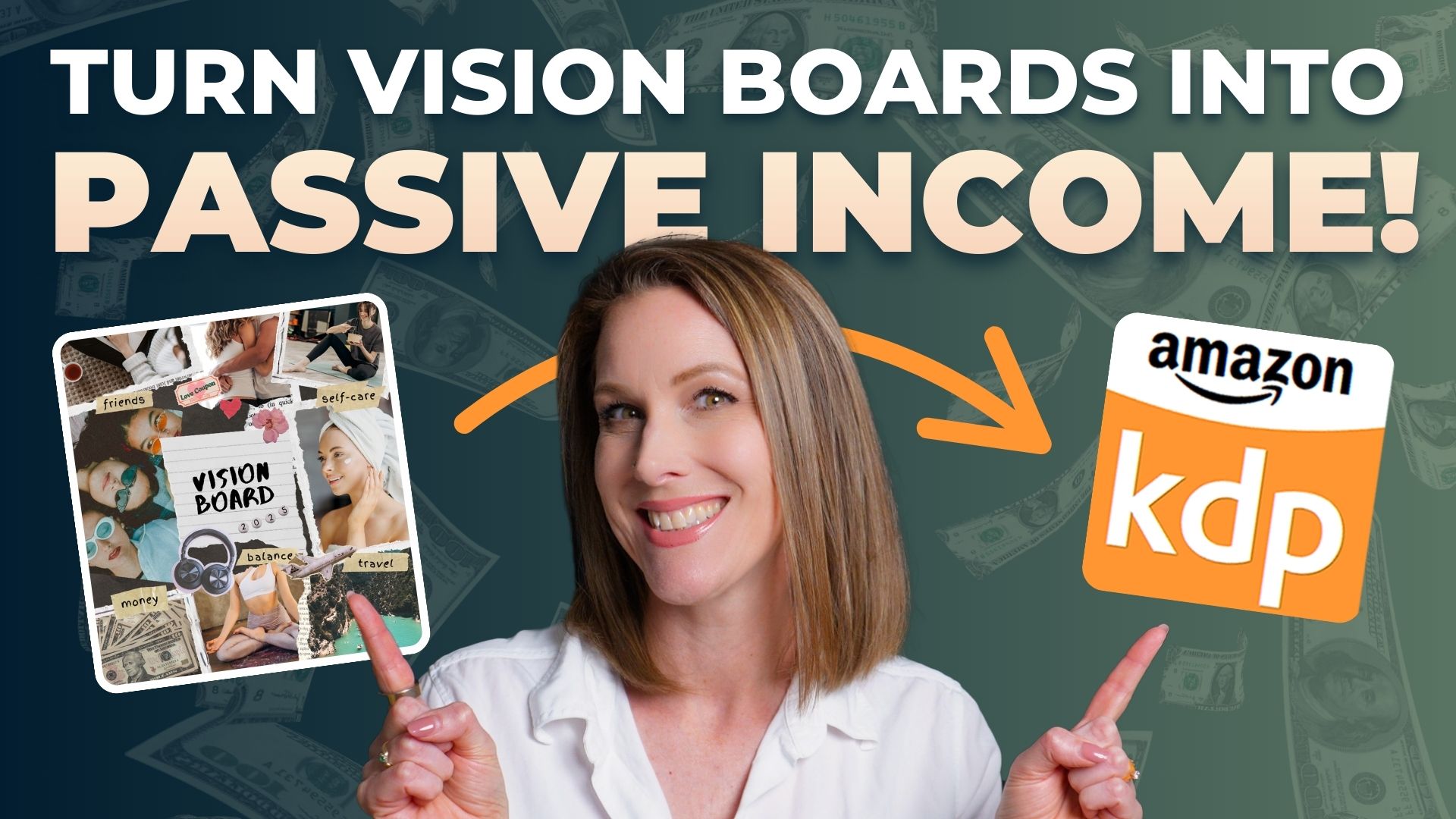 vision board book for amazon kdp